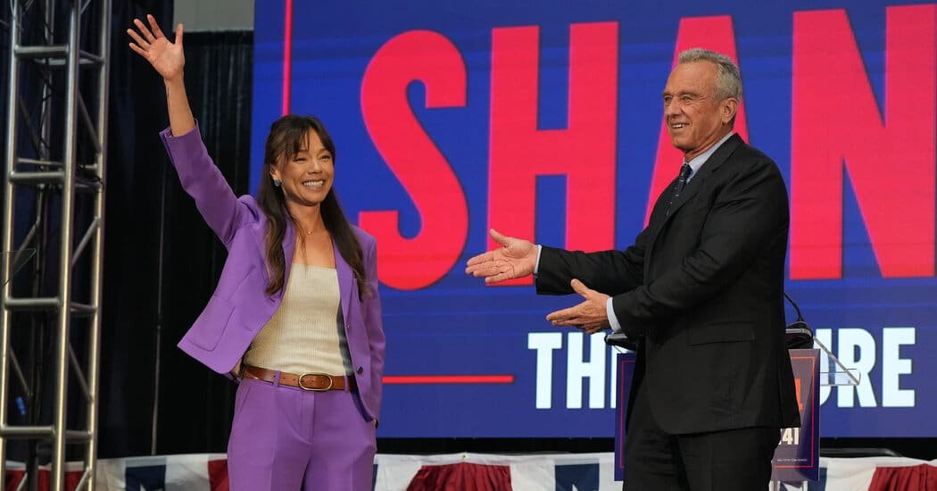 A Running Mate’s History: $1 Billion, Cocaine, a Fling With Elon Musk