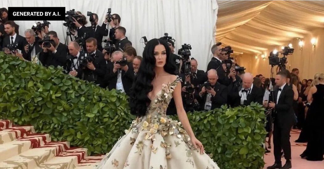 Don’t Be Fooled by A.I. Katy Perry Didn’t Attend the Met. 8 Don’t Be Fooled by A.I. Katy Perry Didn’t Attend the Met.