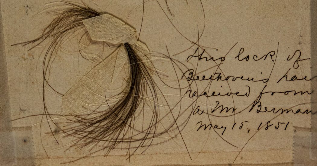 Locks of Beethoven’s Hair Offer New Clues to the Mystery of His Deafness 8 Locks of Beethoven’s Hair Offer New Clues to the Mystery of His Deafness