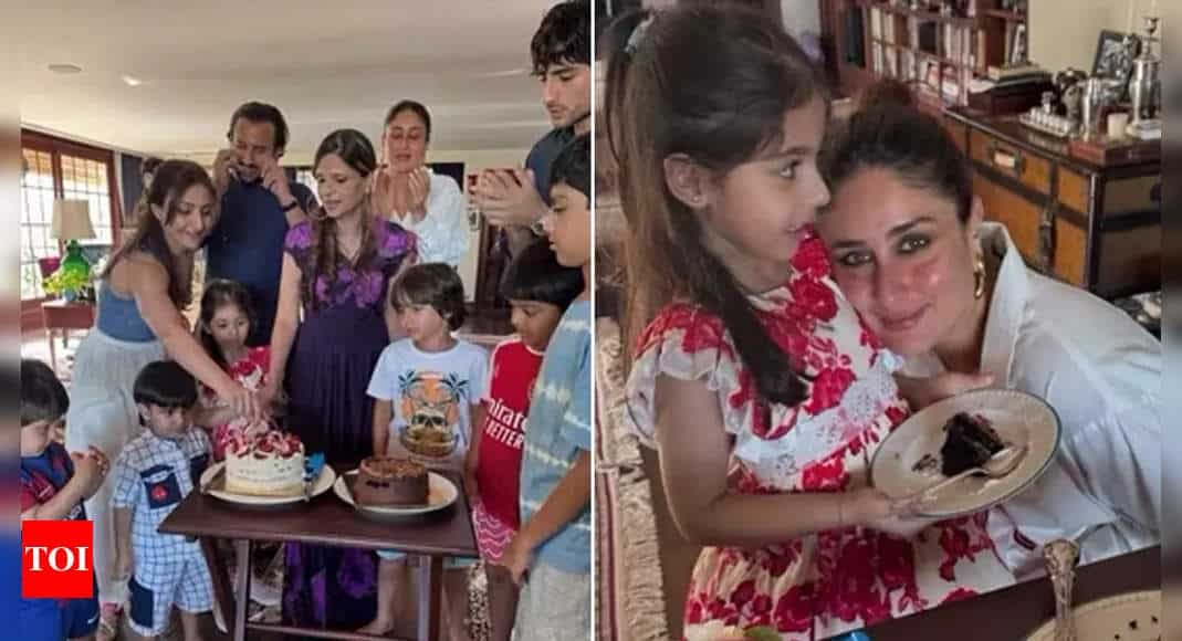Inside Saba Pataudi’s fun-filled birthday with Kareena Kapoor, Saif Ali Khan and Soha | Hindi Movie News - Times of India