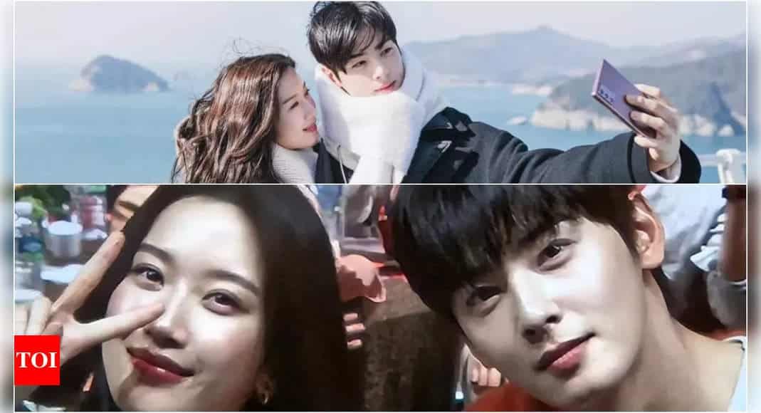 True Beauty stars Moon Ga Young and Cha Eun Woo's reunite excites fans | - Times of India