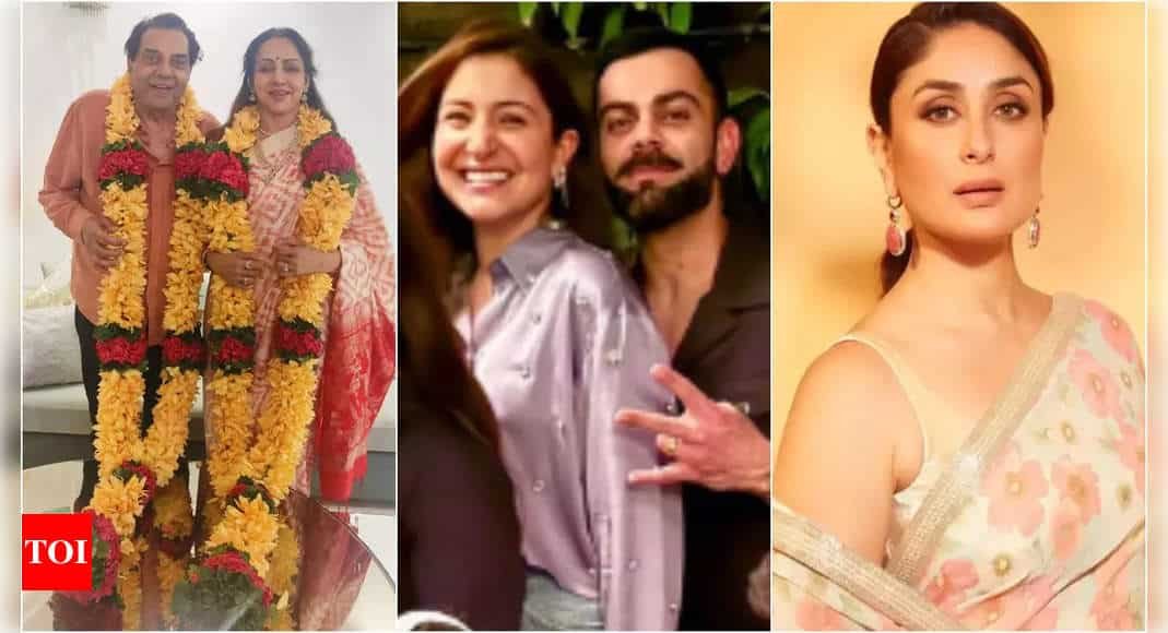 Anushka Sharma's First Picture Since Akaay's Birth, Hema Malini and Dharmendra Celebrate 44th Wedding Anniversary, Kareena Exits Toxic: Top 5 Entertainment News of the Day | - Times of India