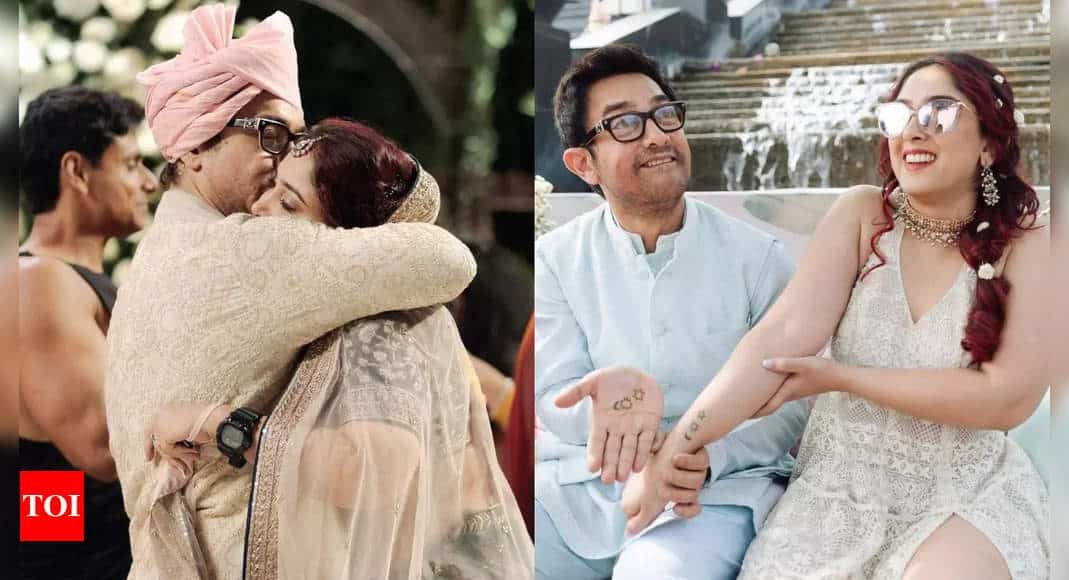 Aamir Khan's daughter Ira drops an emotional, teary, and fun-filled wedding video | - Times of India