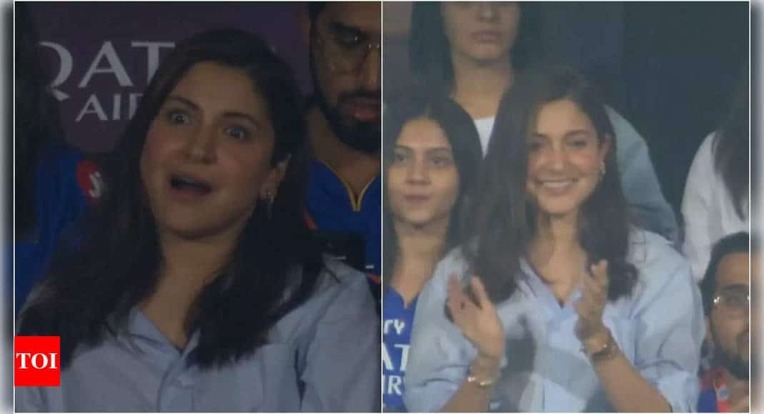 Anushka Sharma's Many Moods in the Stands Captured by Netizens | - Times of India