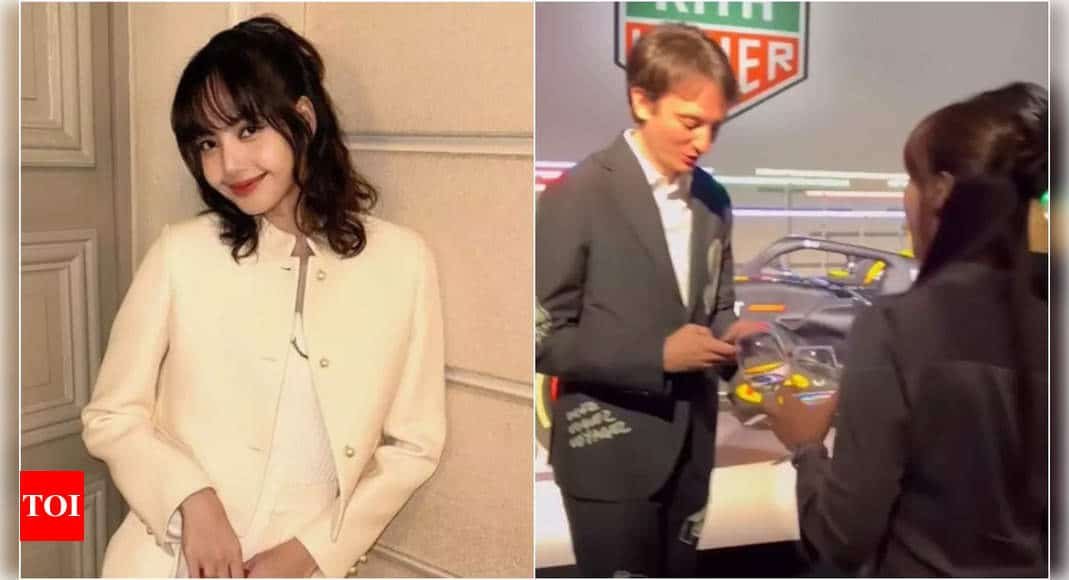 BLACKPINK's Lisa and rumored beau Frédéric Arnault make joint public appearance at an event | K-pop Movie News - Times of India