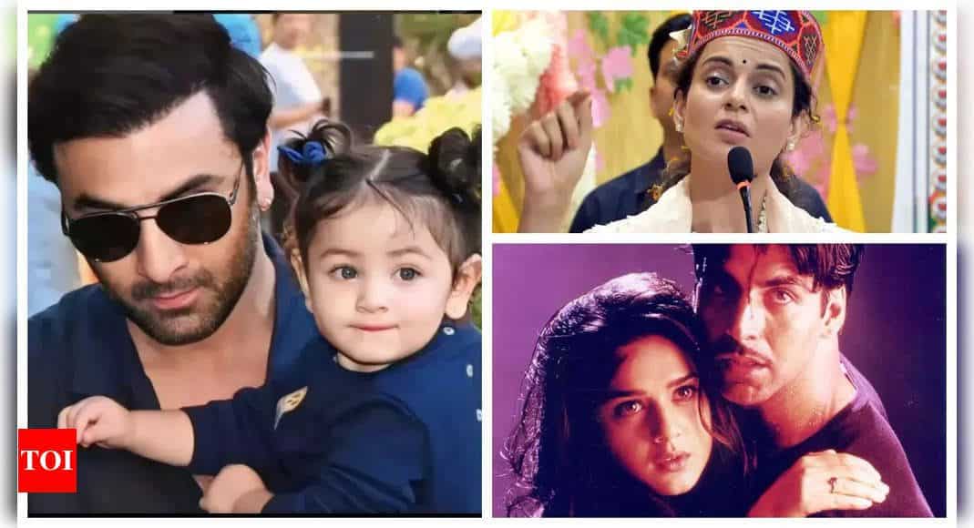 Kangana Ranaut on quitting Bollywood after joining politics, Fan gifts portrait of Raha to Ranbir Kapoor, Preity Zinta wants 'Sangharsh' sequel: Top 5 entertainment news of the day | - Times of India 8 Kangana Ranaut on quitting Bollywood after joining politics, Fan gifts portrait of Raha to Ranbir Kapoor, Preity Zinta wants 'Sangharsh' sequel: Top 5 entertainment news of the day | - Times of India