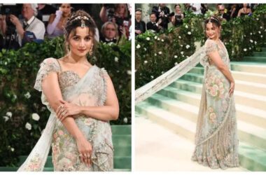 Alia Bhatt goes traditional at Met Gala 2024 in enchanting Sabyasachi creation; says 'There is nothing more timeless than a saree' | - Times of India 8 Alia Bhatt goes traditional at Met Gala 2024 in enchanting Sabyasachi creation; says 'There is nothing more timeless than a saree' | - Times of India