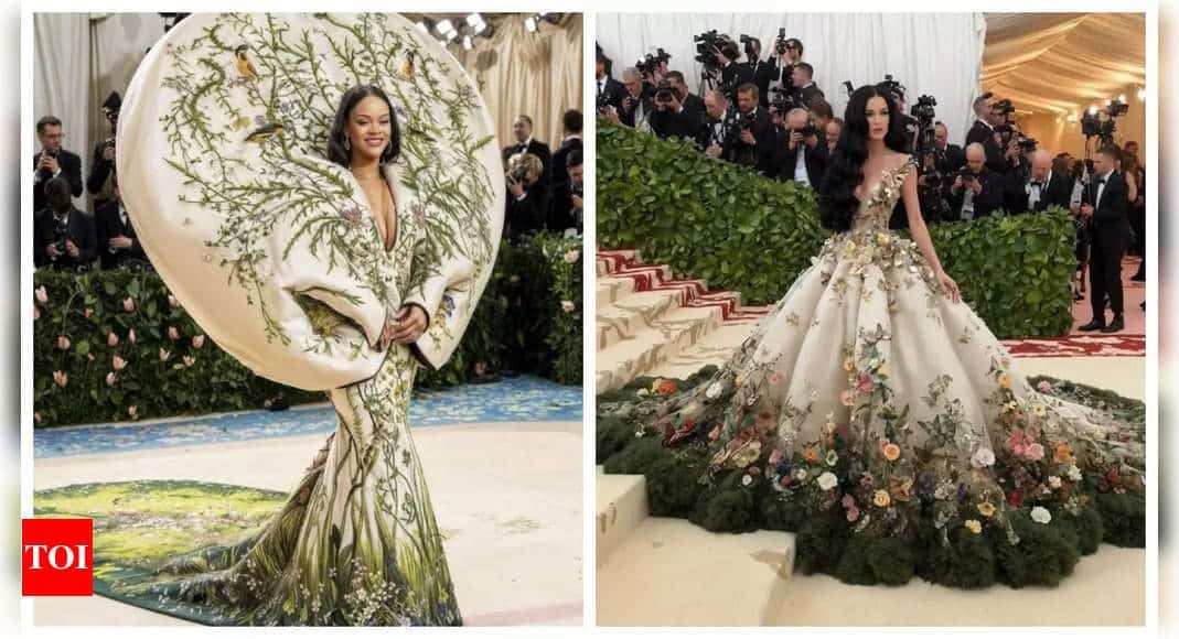 Deepfake photos of Rihanna, Katy Perry, Lady Gaga at Met Gala 2024 take internet by storm | - Times of India