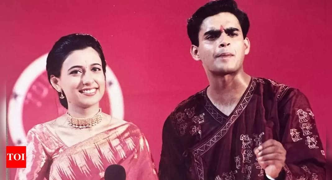Mini Mathur’s pictures from her first day as TV host with R Madhavan are making millennials nostalgic | Hindi Movie News - Times of India