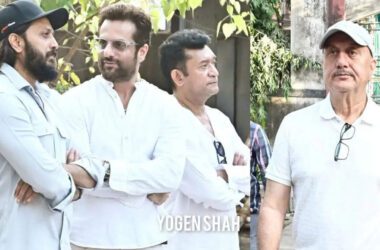 Sangeeth Sivan funeral: Anupam Kher, Sham Kaushal, Fardeen Khan, Riteish Deshmukh among others pay their last respects | Hindi Movie News - Times of India 12 Sangeeth Sivan funeral: Anupam Kher, Sham Kaushal, Fardeen Khan, Riteish Deshmukh among others pay their last respects | Hindi Movie News - Times of India