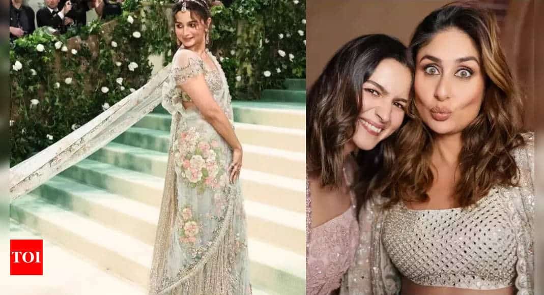 Kareena Kapoor Khan reacts to Alia Bhatt's Met Gala look, calls her the 'bestest' - See inside | Hindi Movie News - Times of India