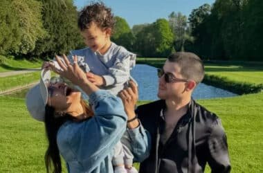 Priyanka Chopra shares heartwarming family moment with Nick Jonas and daughter Malti Marie Chopra | - Times of India