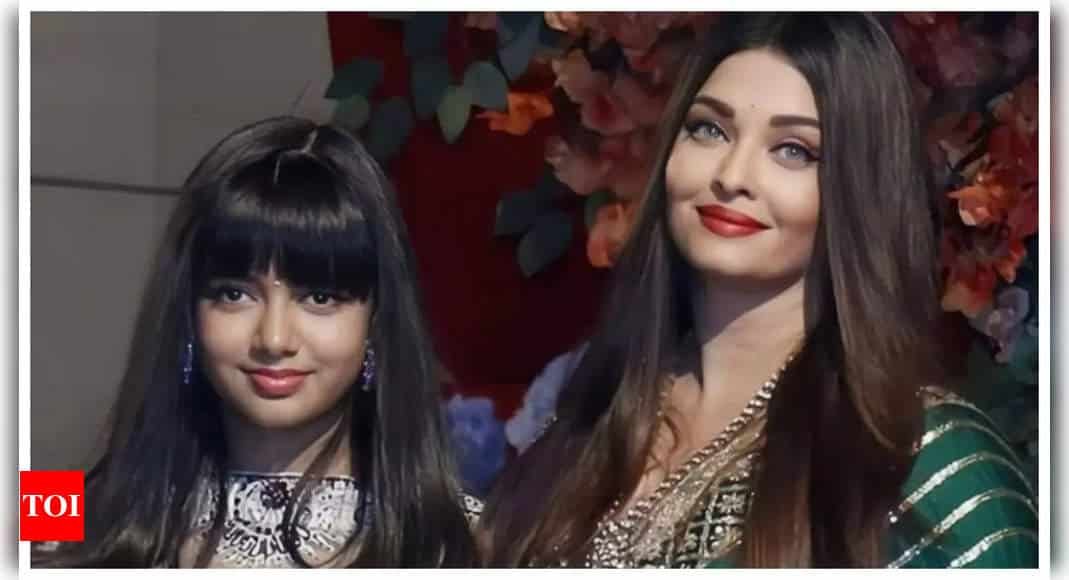 Cannes throwback: When Aishwarya Rai revealed Aaradhya Bachchan is a 'people's people' like her | - Times of India