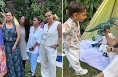 Inside Dia Mirza’s son Avyaan’s fun-filled birthday party with Neha Dhupia and Soha Ali Khan | Hindi Movie News - Times of India