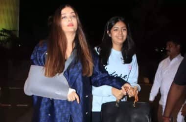 Aishwarya Rai Bachchan and daughter Aaradhya Bachchan spotted at Mumbai airport as they leave for Cannes 2024 | Hindi Movie News - Times of India
