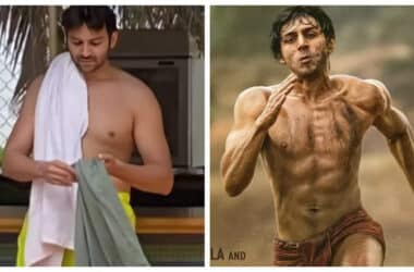 Then and Now: Kartik Aaryan's body transformation for 'Chandu Champion' in just 1 year SHOCKS fans | - Times of India 14 Then and Now: Kartik Aaryan's body transformation for 'Chandu Champion' in just 1 year SHOCKS fans | - Times of India