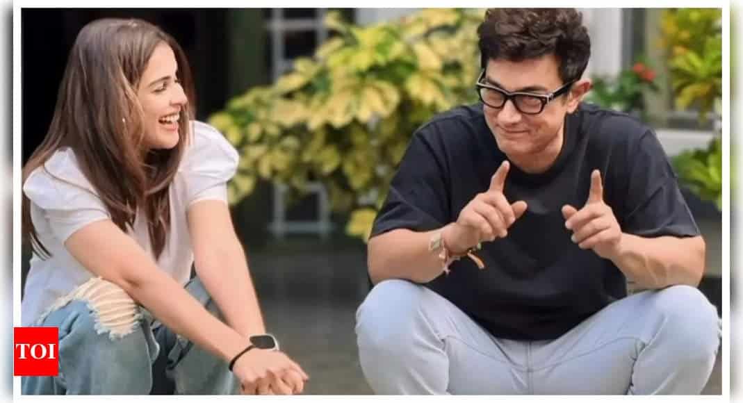 Aamir Khan Spotted Shooting for 'Sitaare Zameen Par' in Delhi | - Times of India