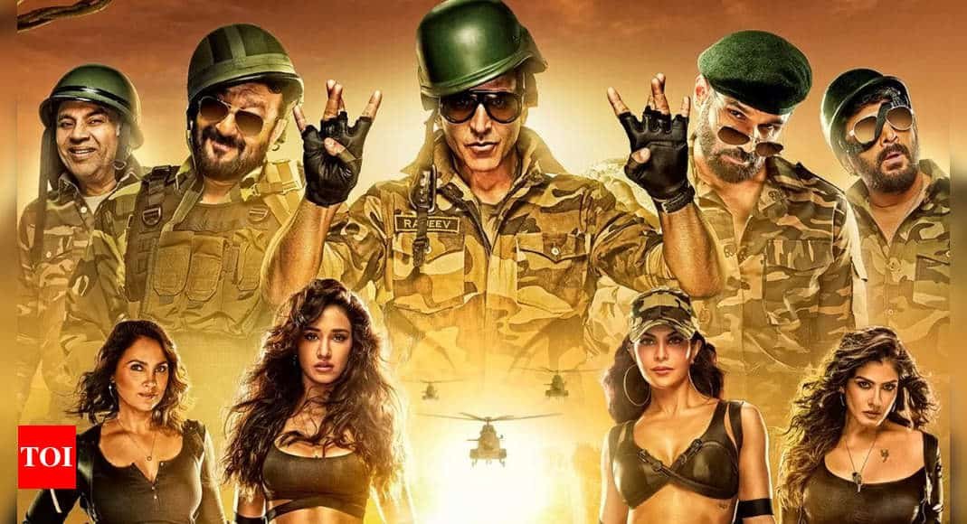 'Welcome To The Jungle' wraps an extensive schedule in Mumbai with a never-seen-before action scene with 200 horses: Report | Hindi Movie News - Times of India