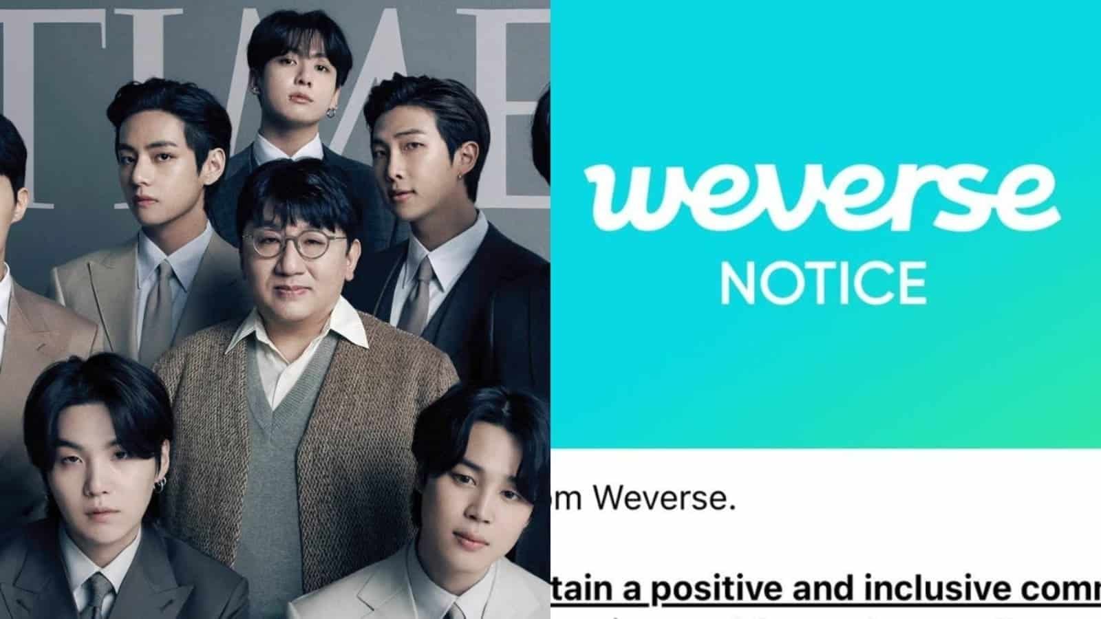 BTS’ Weverse ‘trying to censor us’; HYBE’s new guideline update sparks fan outrage