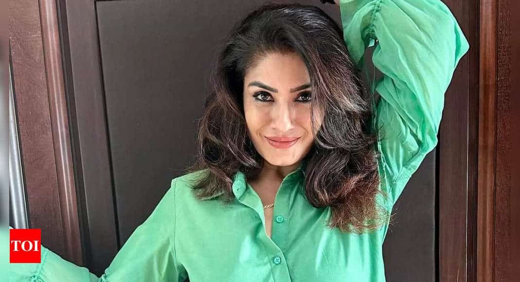Raveena Tandon's Chilling Stalker Encounters: Vials of Blood Sent | - Times of India