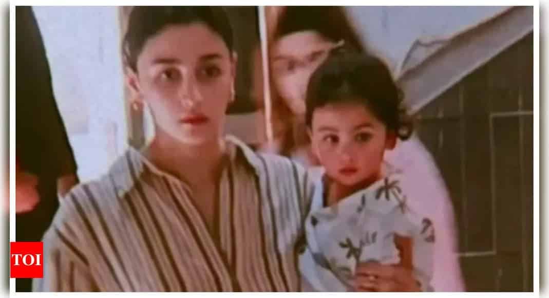 Alia Bhatt and Raha Kapoor's striking resemblance delights fans; call mother-daughter duo a perfect xerox copy | - Times of India