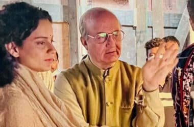 Anupam Kher, son Sikander, Aman Verma on Kangana Ranaut's slap incident: 'Violence is not the answer to anything' | Hindi Movie News - Times of India