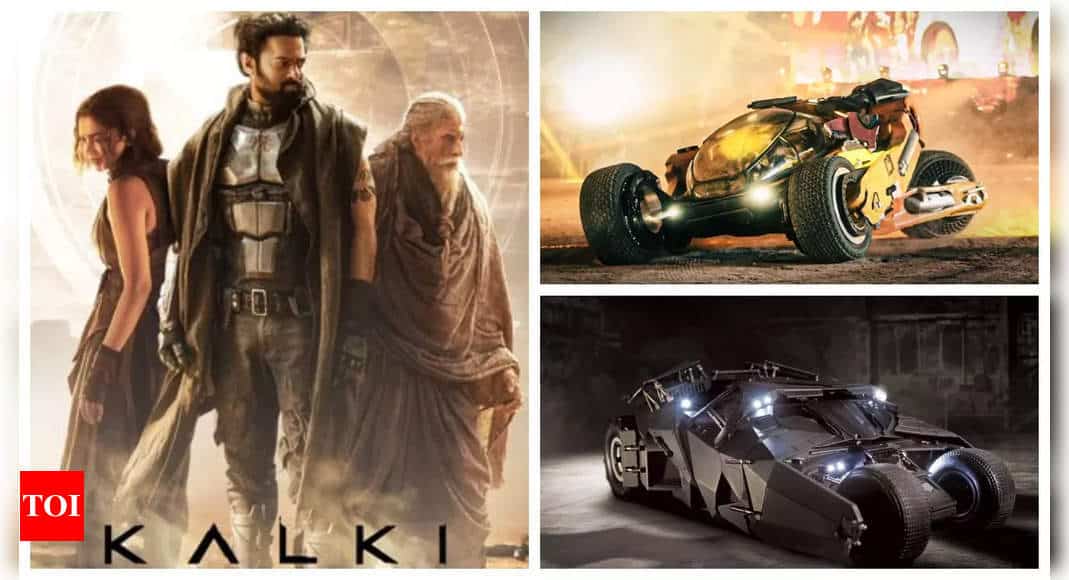 Prabhas' 'Kalki 2898 AD' car Bujji arrives in Mumbai; fans compare it to Batmobile | - Times of India 8 Prabhas' 'Kalki 2898 AD' car Bujji arrives in Mumbai; fans compare it to Batmobile | - Times of India