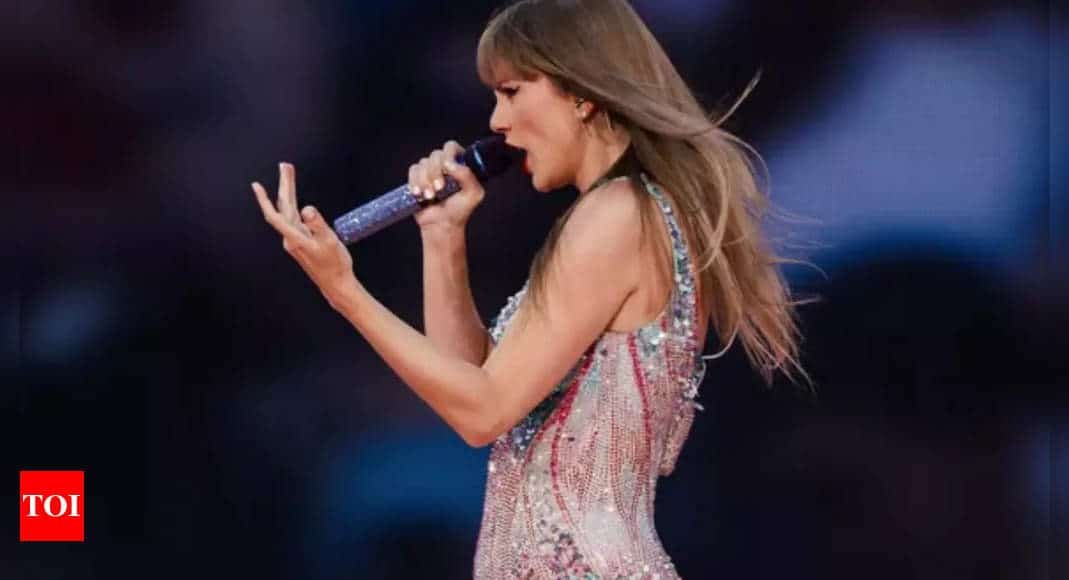 Taylor Swift gets emotional in Liverpool as fans cheer after Joe Alwyn discusses breakup | English Movie News - Times of India
