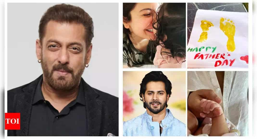 Cops arrest man for hinting plans to kill Salman Khan, Anushka Sharma shares daughter Vamika's footprint art work, Varun Dhawan shares first photo of his daughter: Top 5 entertainment news of the day | - Times of India