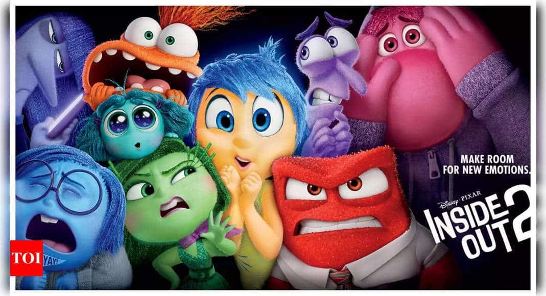 'Inside Out 2' scores $155 million debut at North American box office; becomes highest-earning animated film with $295 million global collection | - Times of India