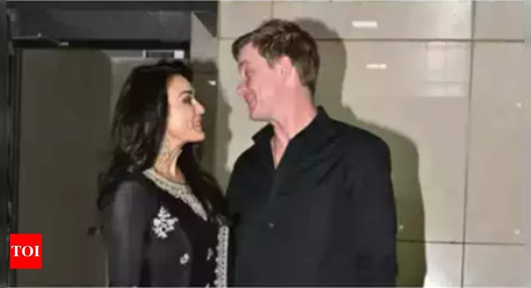Preity Zinta says she is proud of husband Gene Goodenough for being an awesome father: see post inside - Times of India