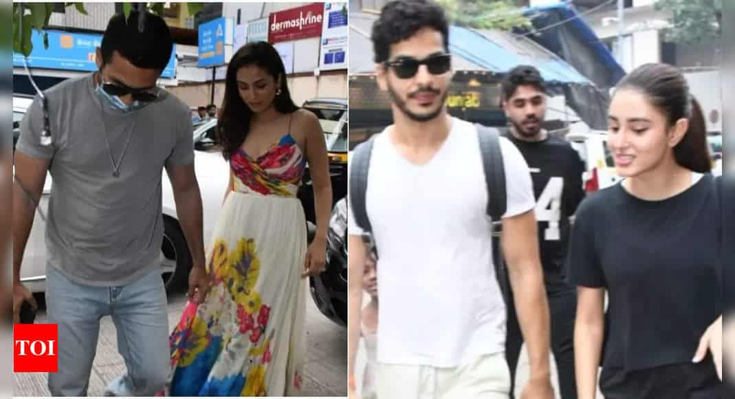 Shahid Kapoor, Mira Rajput go on a double date with Ishaan Khatter and his girlfriend Chandni Bainz - Times of India 3 Shahid Kapoor, Mira Rajput go on a double date with Ishaan Khatter and his girlfriend Chandni Bainz - Times of India