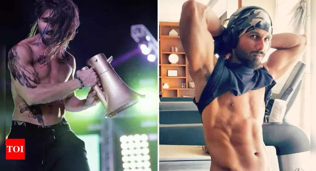 8 years of Udta Punjab: Shahid Kapoor gets nostalgic and flaunts his chiselled body as Tommy Singh - Times of India
