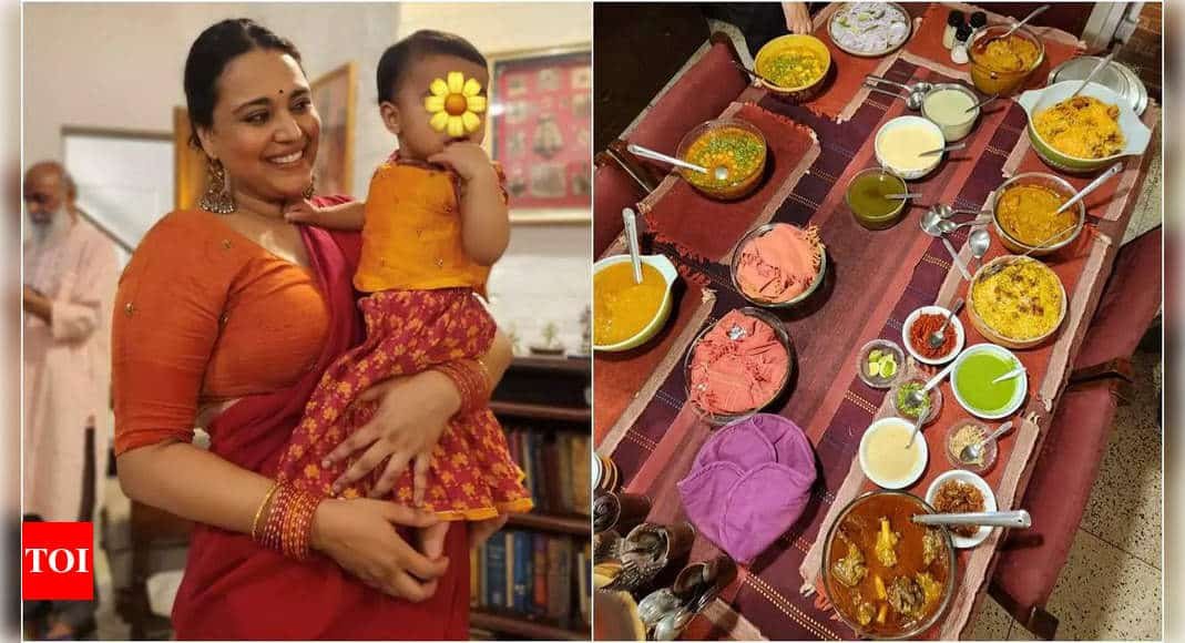 Swara Bhasker shares love-filled pictures from daughter Raabiyaa's first Bakr-Eid celebration | Hindi Movie News - Times of India