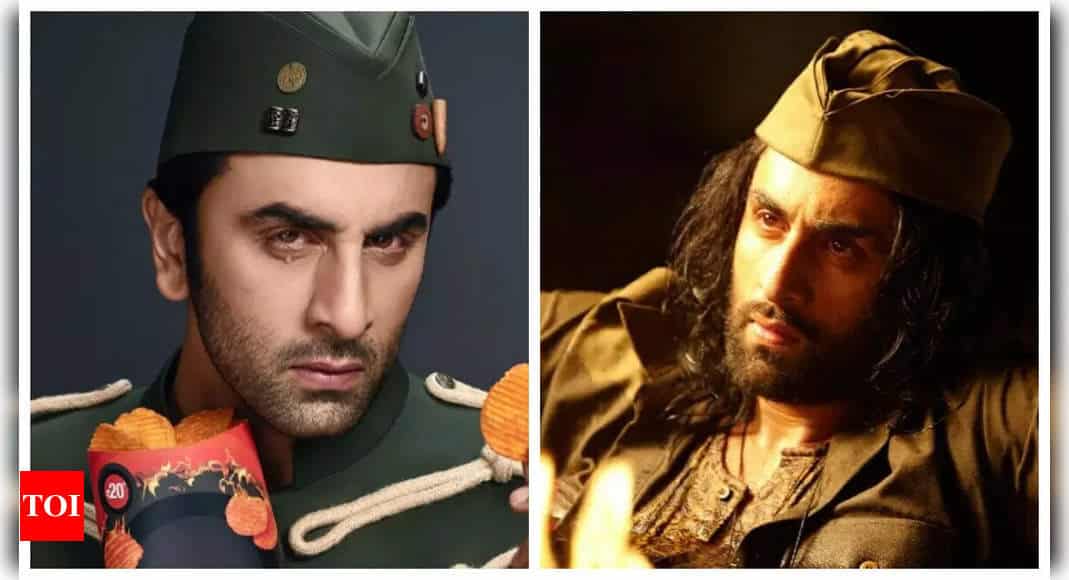 Ranbir Kapoor channels his inner 'Rockstar' in unreleased pic from ad shoot | - Times of India 8 Ranbir Kapoor channels his inner 'Rockstar' in unreleased pic from ad shoot | - Times of India