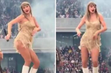 Taylor Swift's awkward dance moves on stage get mercilessly roasted: ‘This is how Salman Khan dances’ 15 Taylor Swift's awkward dance moves on stage get mercilessly roasted: ‘This is how Salman Khan dances’