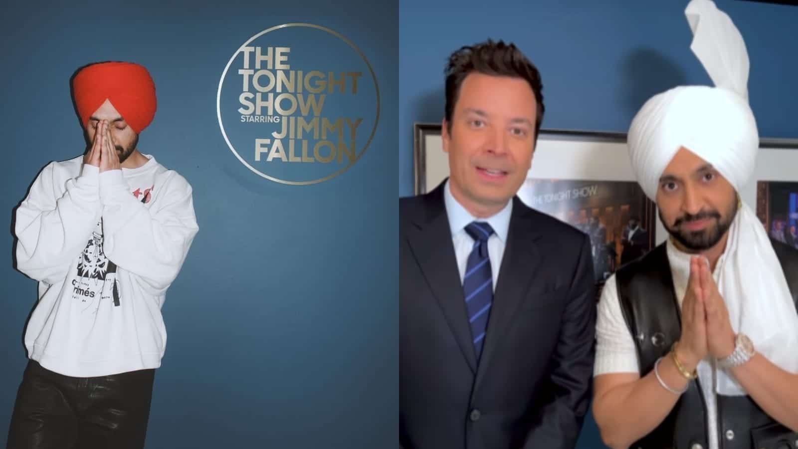 Diljit Dosanjh introduced as 'biggest Punjabi artist on the planet' by Jimmy Fallon in late night debut, internet reacts