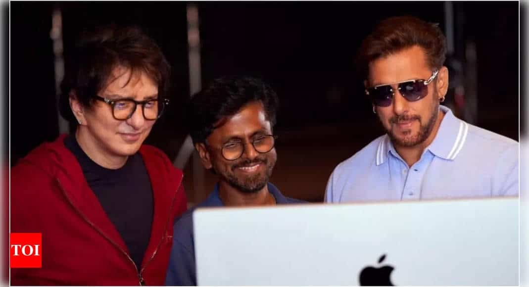 Salman Khan drops FIRST look from 'Sikandar' sets; fans get excited for the Eid release! | Hindi Movie News - Times of India