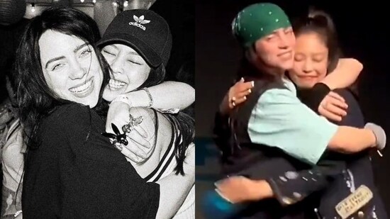 Jennie initially posted the black-and-white photo on the left on her Instagram. The click on the right is from the June 18 Seoul event. Jennie initially posted the black-and-white photo on the left on her Instagram. The click on the right is from the June 18 Seoul event.