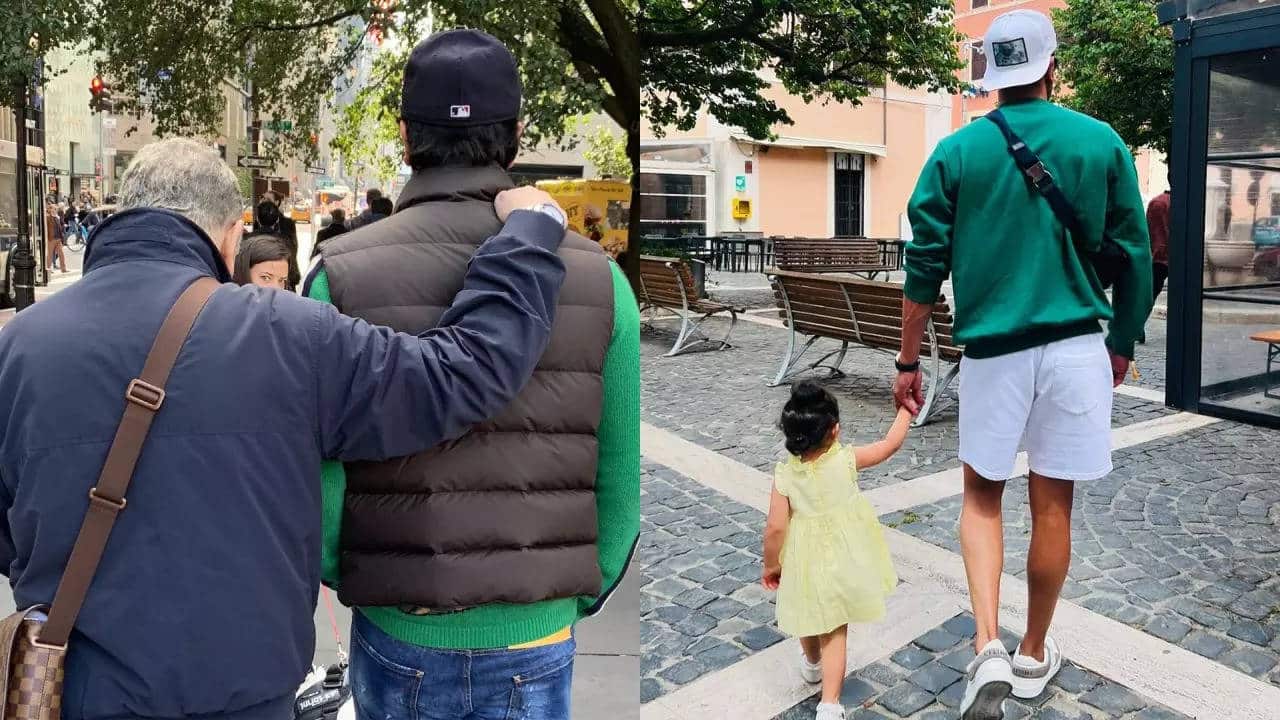 Fans get emotional seeing Ranbir Kapoor's PIC with Raha, shared by Alia Bhatt as they find it similar to his picture with dad Rishi Kapoor - Times of India