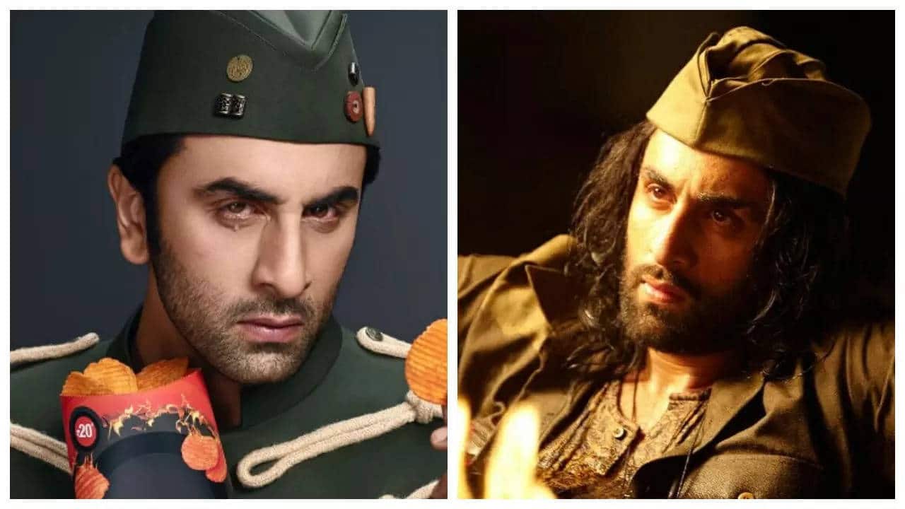 Ranbir Kapoor channels his inner 'Rockstar' in unreleased pic from ad shoot | - Times of India