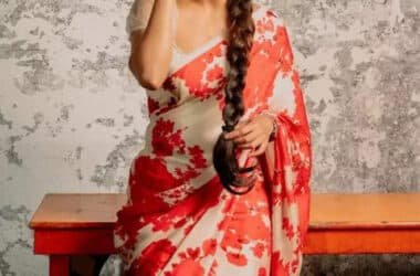 Keerthy Suresh's chic saree look takes the internet by storm