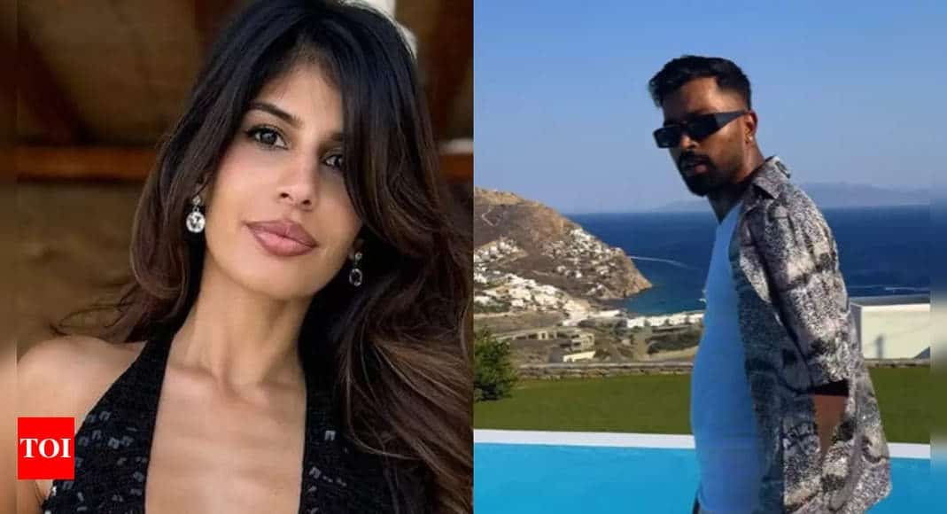 Jasmin Walia shares FIRST post from her vacay in Greece after sparking dating rumours with Hardik Pandya - See post | Hindi Movie News - Times of India