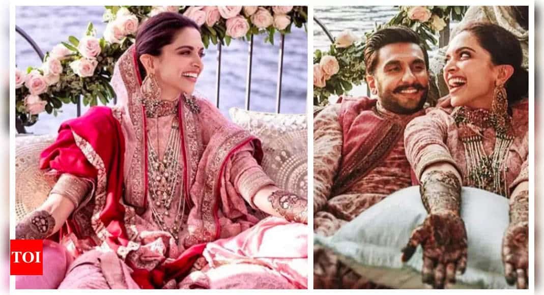 Deepika Padukone braved cold at Lake Como for wedding mehendi, Ranveer Singh initially wanted Simmba tiger design, reveals Veena Nagda | - Times of India