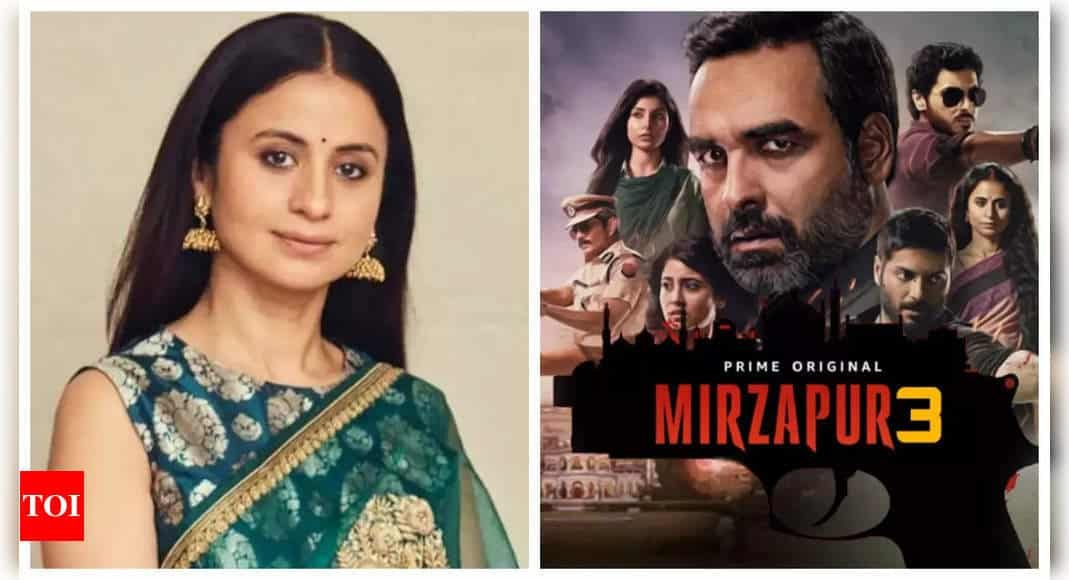 Rasika Dugal aka Beena Tripathi from 'Mirzapur' talks about the third season receiving mixed reviews: ' I feel every kind of response is good...' | - Times of India