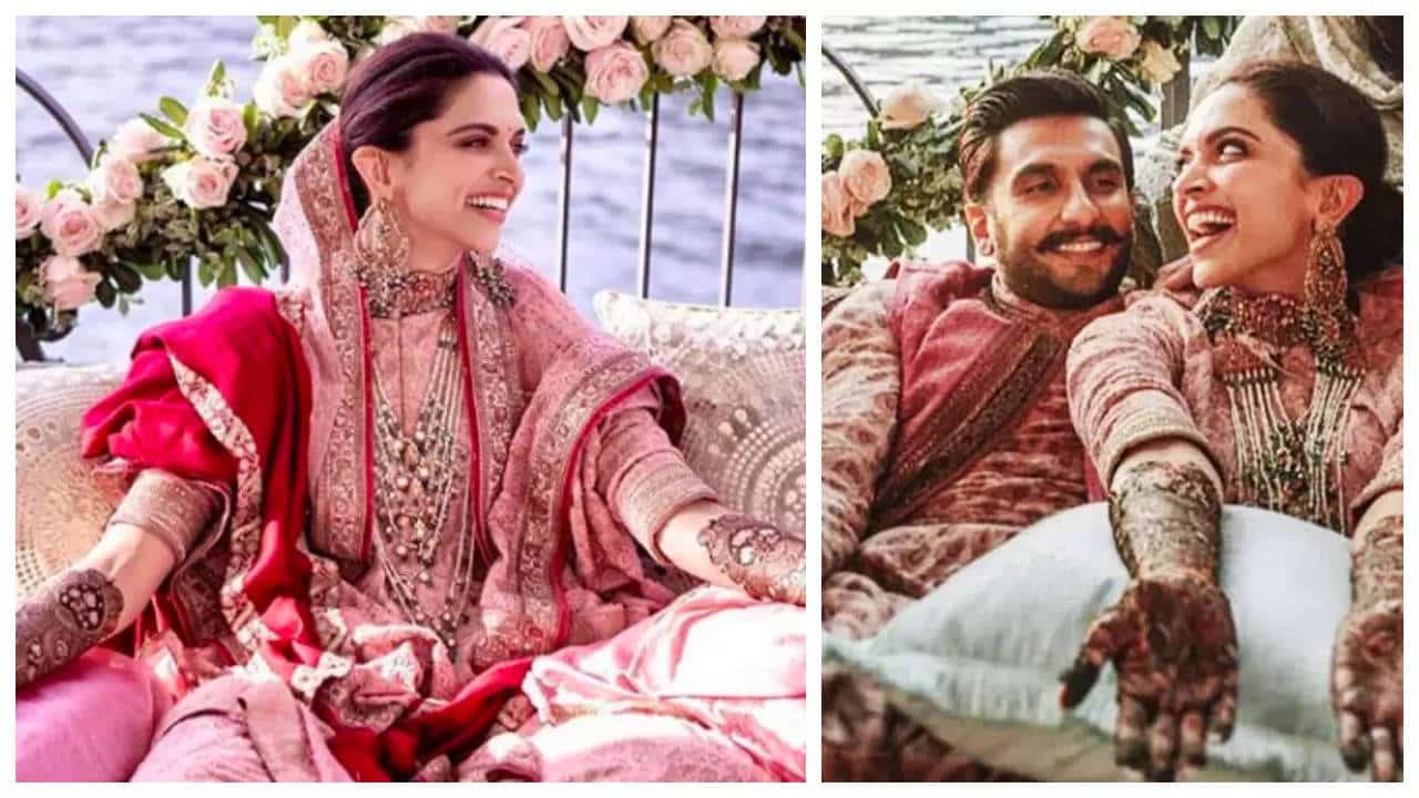 Deepika Padukone braved cold at Lake Como for wedding mehendi, Ranveer Singh initially wanted Simmba tiger design, reveals Veena Nagda | - Times of India