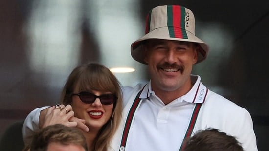 Taylor Swift and Travis Kelce were reportedly shaken by a breakup 'contract' that emerged on the internet. Al Bello/Getty Images/AFP (Photo by AL BELLO / GETTY IMAGES NORTH AMERICA / Getty Images via AFP)(Getty Images via AFP)