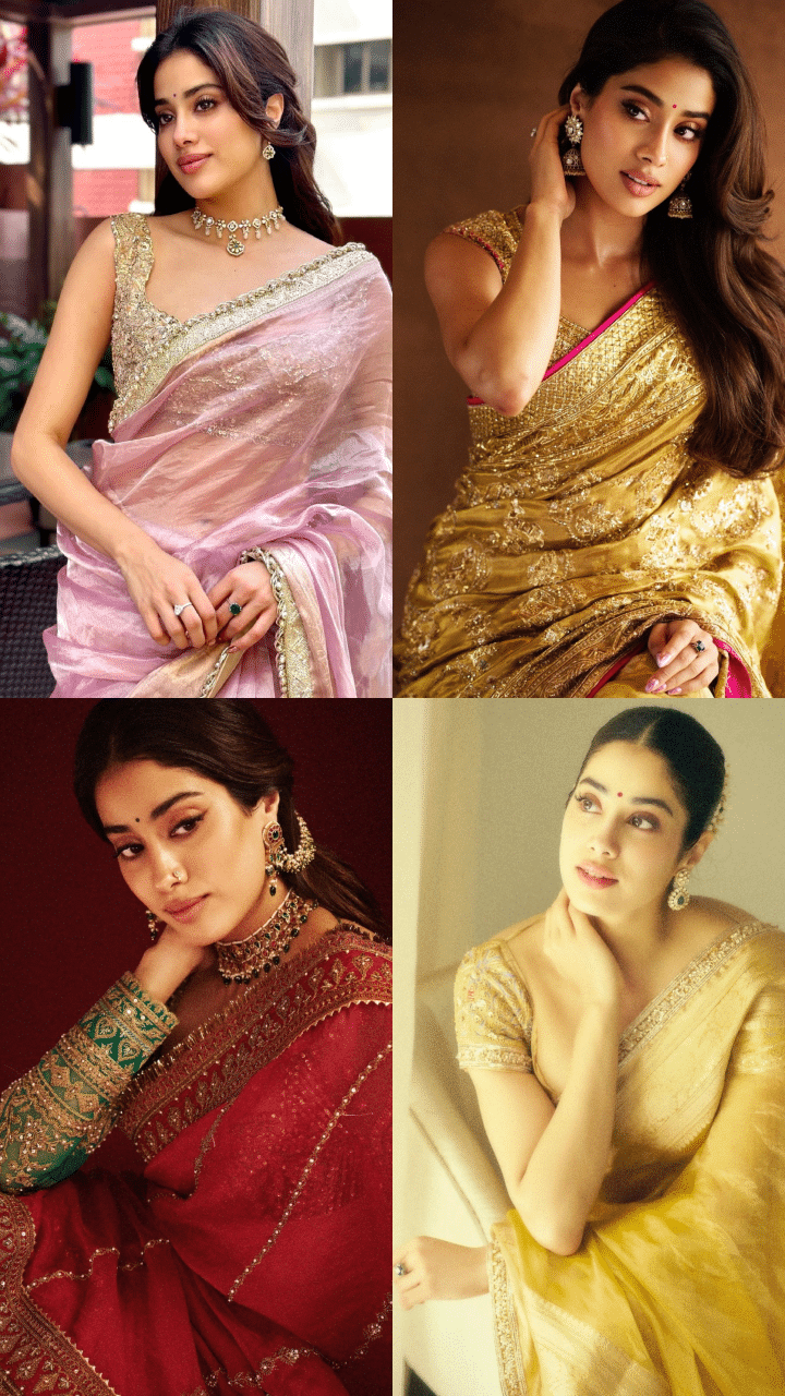 Janhvi Kapoor's stunning saree moments 9 Janhvi Kapoor's stunning saree moments