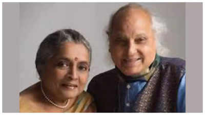 (Picture Courtesy: Facebook) Madhura Pandit Jasraj, wife of the late Pandit Jasraj, passes away