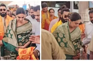 Deepika Padukone's fans school trolls after they call her out for not wearing Mangalsutra during her visit to Siddhivinayak temple with Ranveer Singh | - Times of India